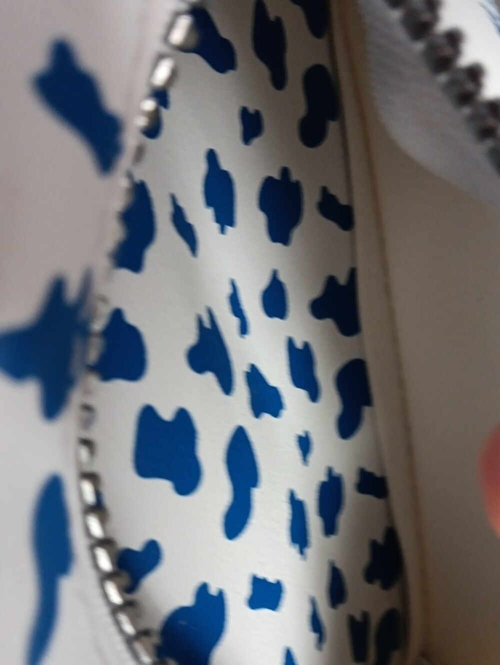 Hey Cowgirl Kids Backpack - White and Blue - Picture 4 of 5